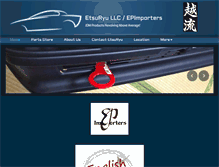 Tablet Screenshot of ep-importers.com